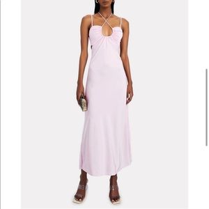 A.L.C.
Tuberose Sienna Halter Neck Midi Dress pink